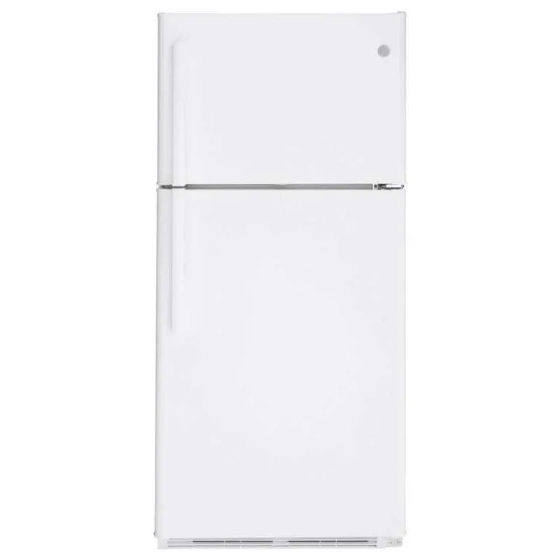 GE Appliances GE 18 Cu Ft 30 In Refrigerator Top Freezer - GTE18FTLKWW
