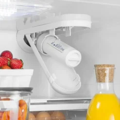 GE Appliances GE 21,9 Cu Ft 36 In Refrigerator Bottom Freezer, French door - GWE22JYMFS