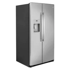 GE Appliances GE 25.1 Cu Ft 36 In Refrigerator Side by side - GSS25IYNFS