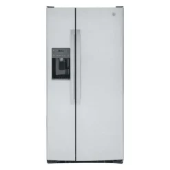 GE Appliances GE 23,2 Cu Ft 33 In Refrigerator Side by side - GSS23GYPFS