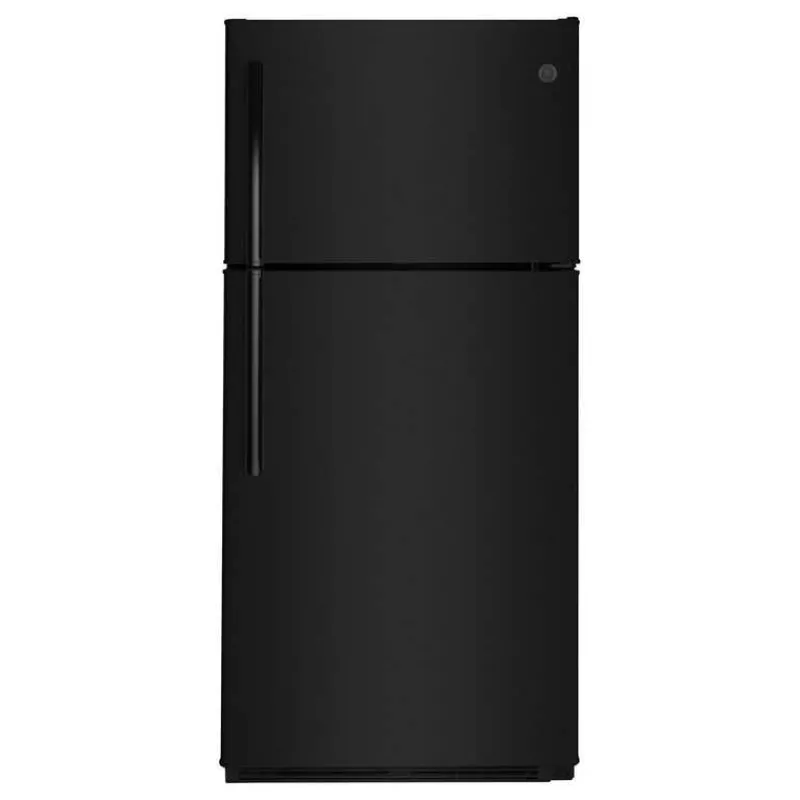 GE Appliances GE 18 Cu Ft 30 In Refrigerator Top Freezer - GTE18FTLKBB