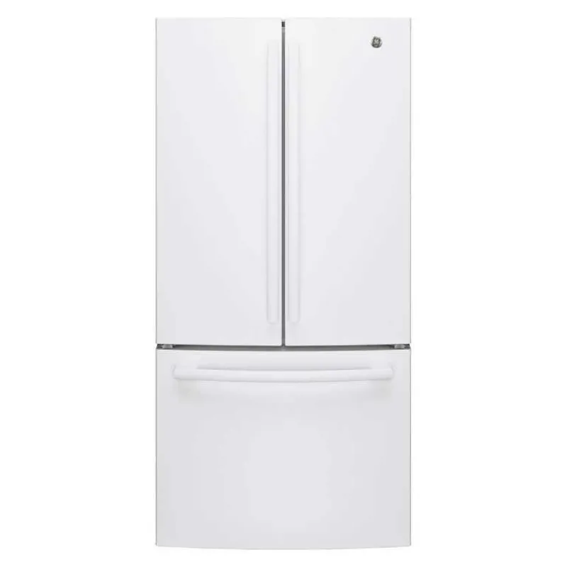 GE Appliances GE 18.6 Cu Ft 33 In Refrigerator Bottom Freezer - GWE19JGLWW