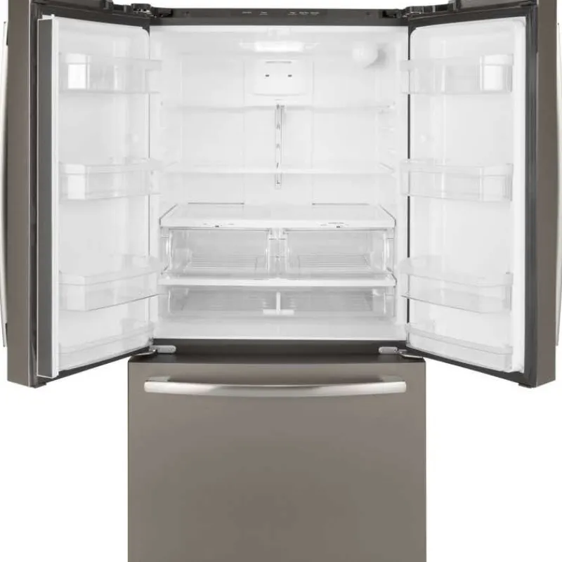 GE Appliances GE 27 Cu Ft 36 In Refrigerator Bottom Freezer, French door - GNE27JMMES