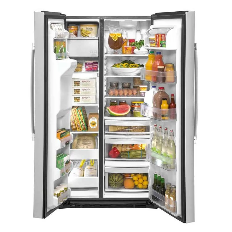 GE Appliances GE 21.8 Cu Ft 36 In Refrigerator Side by side - GZS22IYNFS