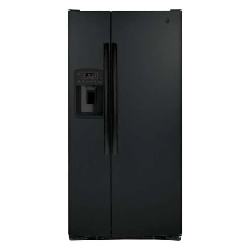 GE Appliances GE 23.2 Cu Ft 33 In Refrigerator Side by side - GSS23GGPBB
