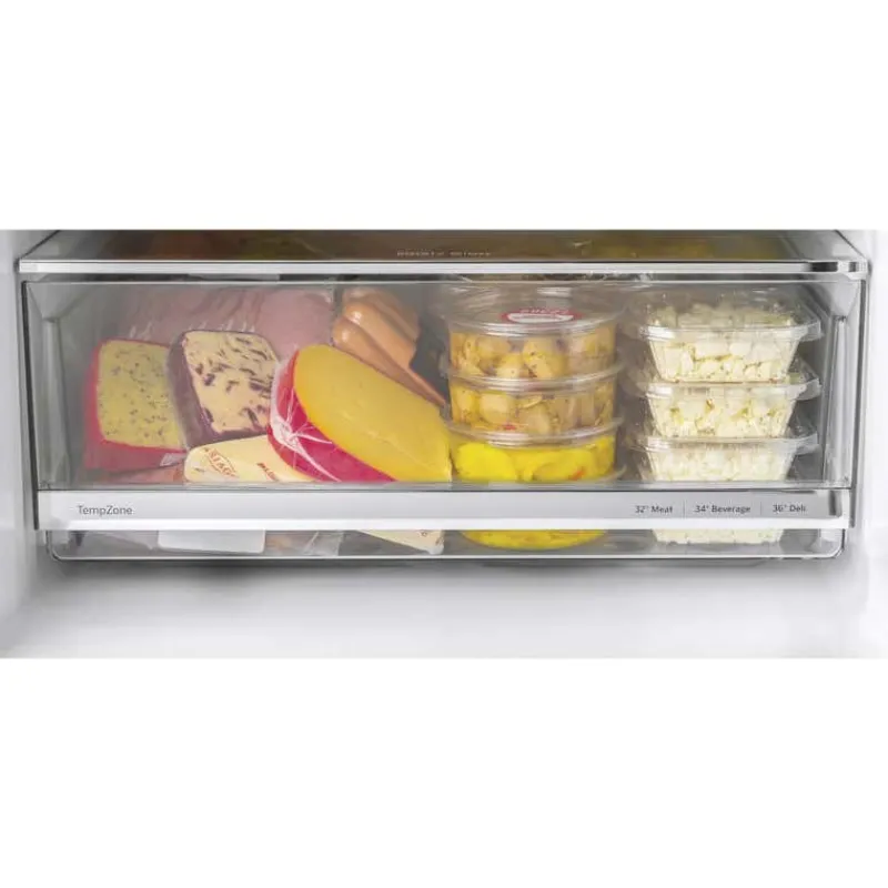 GE Appliances GE 11.9 Cu Ft 24 In Refrigerator Bottom Freezer - GLE12HSPSS