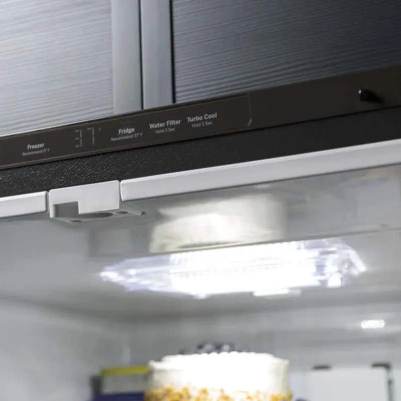 GE Appliances GE 24.8 Cu Ft 33 In Refrigerator Bottom Freezer - GDE25EYKFS
