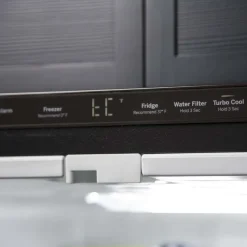 GE Appliances GE 24.8 Cu Ft 33 In Refrigerator Bottom Freezer - GDE25EYKFS