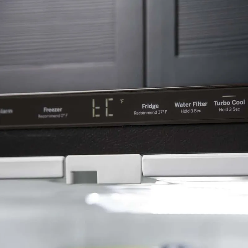 GE Appliances GE 24.8 Cu Ft 33 In Refrigerator Bottom Freezer - GDE25EYKFS