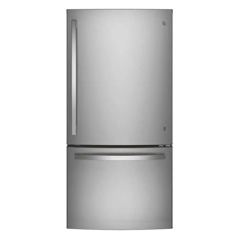 GE Appliances GE 24.8 Cu Ft 33 In Refrigerator Bottom Freezer - GDE25EYKFS