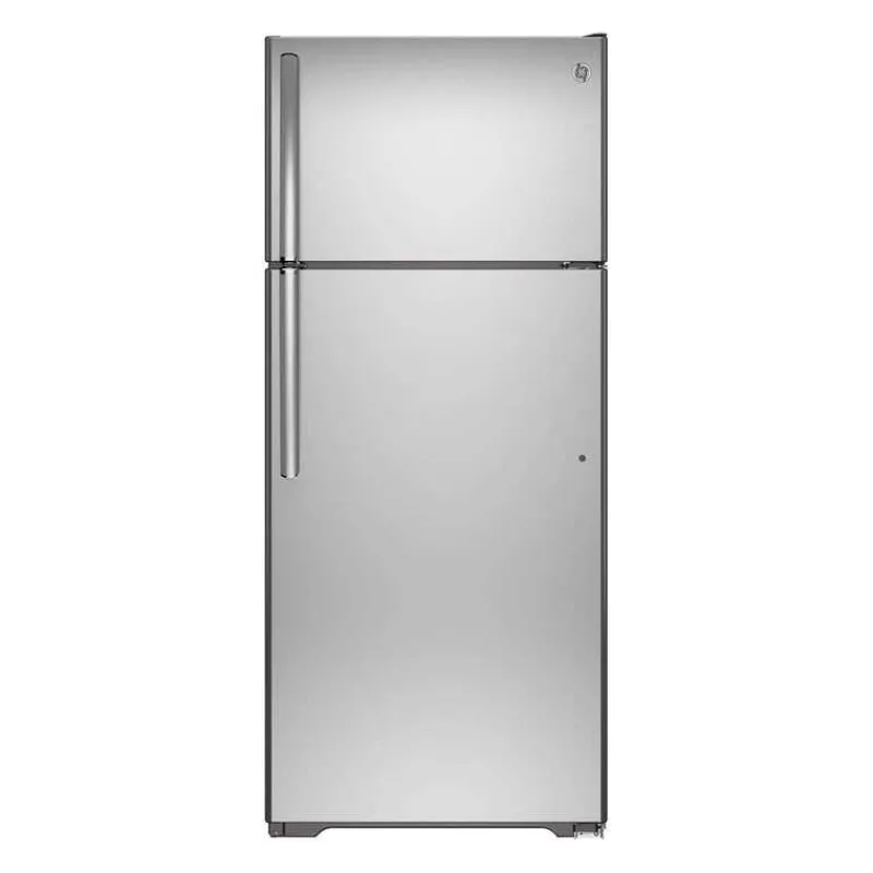 GE Appliances GE 18 Cu Ft 30 In Refrigerator Top Freezer - GTE18FSLKSS