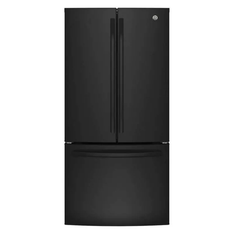 GE Appliances GE 18.6 Cu Ft 33 In Refrigerator Bottom Freezer - GWE19JGLBB