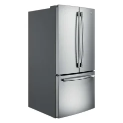 GE Appliances GE 20.8 Cu Ft 30 In Refrigerator Bottom Freezer, French door - GNE21DYRKFS
