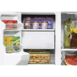 GE Appliances GE 21.8 Cu Ft 36 In Refrigerator Side by side - GZS22IMNES