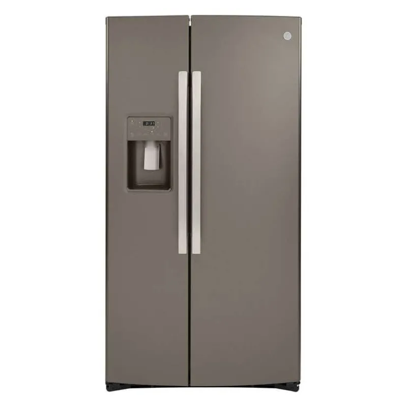 GE Appliances GE 21.8 Cu Ft 36 In Refrigerator Side by side - GZS22IMNES