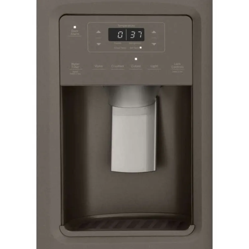 GE Appliances GE 21.8 Cu Ft 36 In Refrigerator Side by side - GZS22IMNES