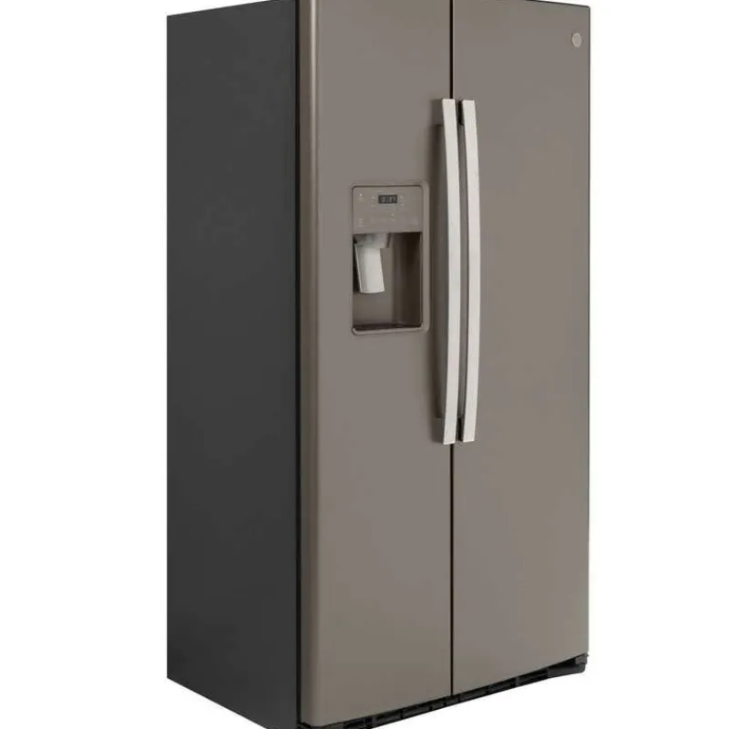 GE Appliances GE 21.8 Cu Ft 36 In Refrigerator Side by side - GZS22IMNES