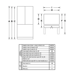 GE Appliances GE 27 Cu Ft 36 In Réfrigerator Bottom Freezer, French door - GNE27JYMFS