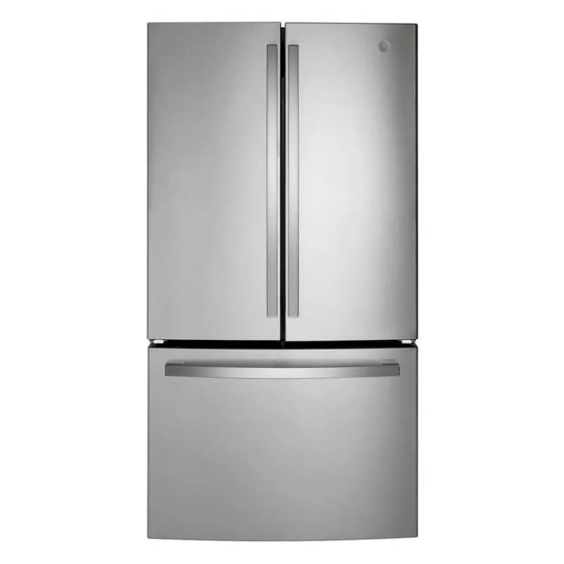 GE Appliances GE 27 Cu Ft 36 In Réfrigerator Bottom Freezer, French door - GNE27JYMFS