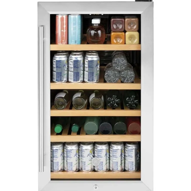 GE Appliances GE 4.1 Cu Ft Beverage Centre 19" - GVS04BQNSS