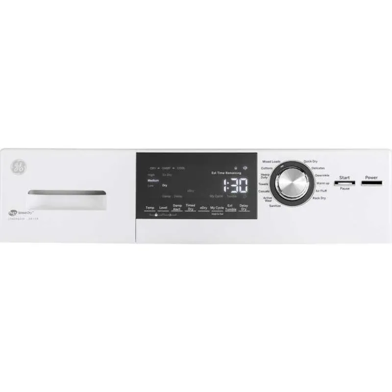 GE Appliances GE 4.1 Cu Ft Dryer Front-Load 23.5" - GFT14JSIMWW