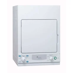 GE Appliances GE 3.6 Cu Ft Dryer Front-Load 24" - PCKS443EBWW