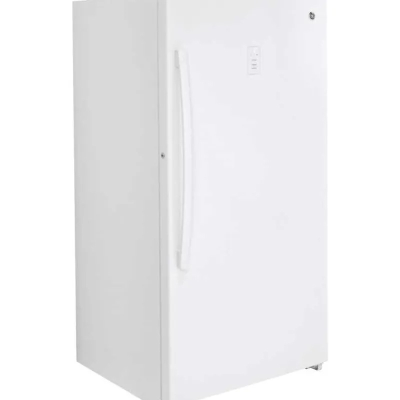 GE Appliances GE 17 Cu Ft Freezer , Vertical, 33" - FUF17DLRWW
