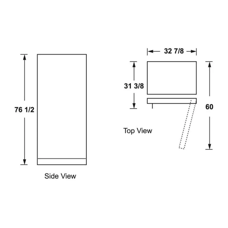 GE Appliances GE 21,3 Cu Ft Freezer , Vertical, 33" - FUF21SMRWW