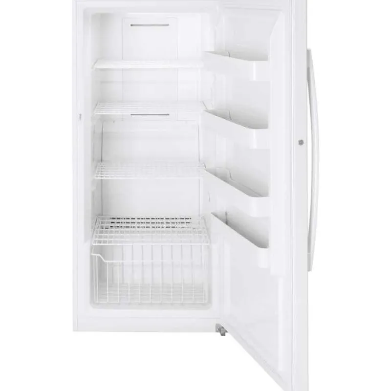 GE Appliances GE 14 Cu Ft Freezer , Vertical, 30" - FUF14SMRWW