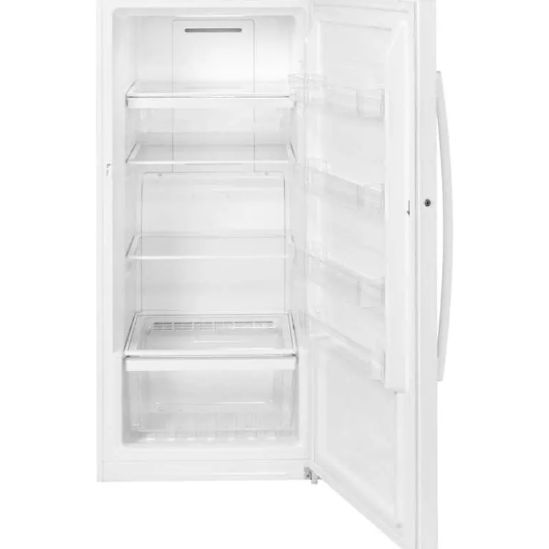 GE Appliances GE 14 Cu Ft Freezer , Vertical, 28.5" - FUF14DLRWW