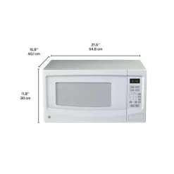 GE Appliances GE 1.1 Cu Ft Microwave 21.5" JES1145WTC