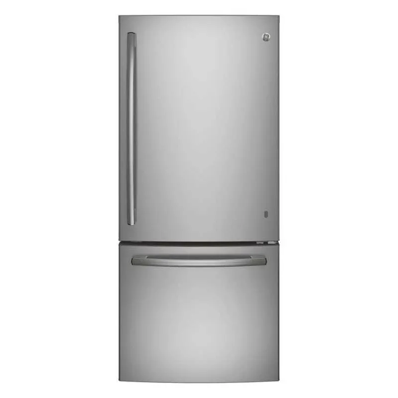 GE Appliances GE 30 In 21 Cu Ft Refrigerator Bottom Freezer - GDE21DYRKFS