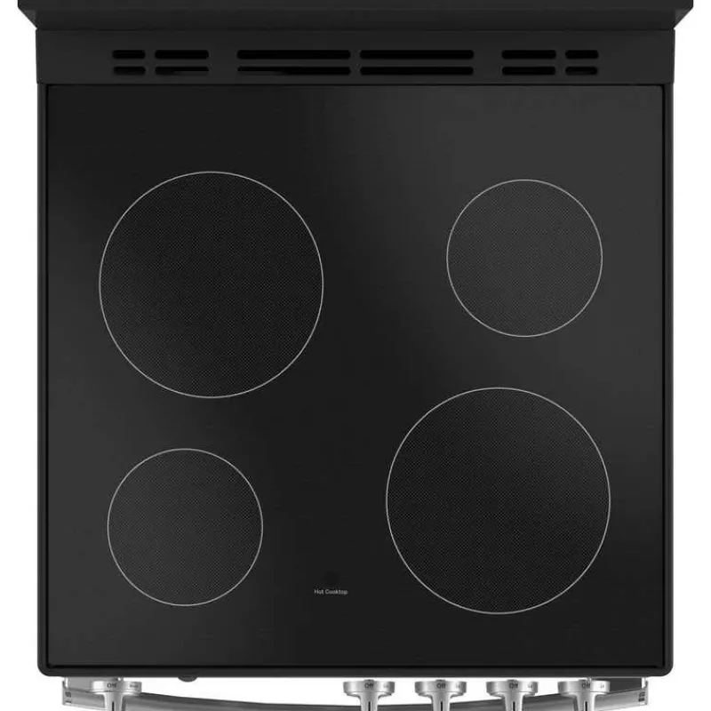 GE Appliances GE 24 In Range 24" Electric Glass-Ceramic - JCAS640RMSS
