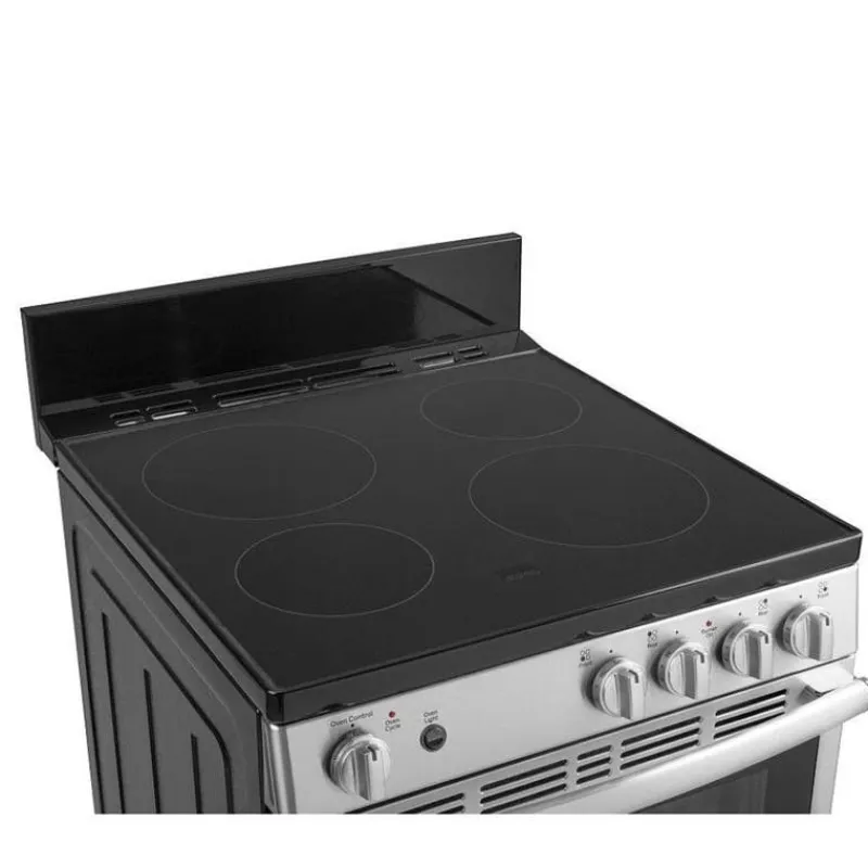 GE Appliances GE 24 In Range 24" Electric Glass-Ceramic - JCAS640RMSS