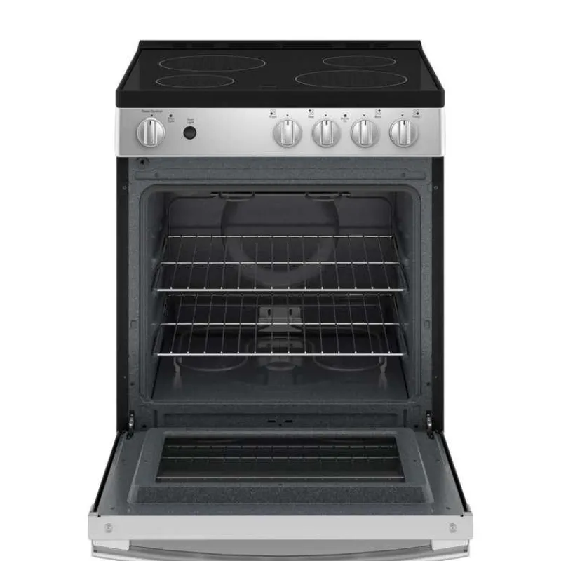 GE Appliances GE 24 In Range 24" Electric Glass-Ceramic - JCAS640RMSS