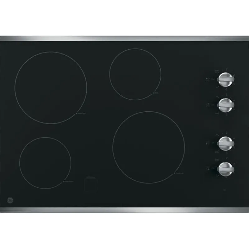 GE Appliances GE Cooktop Glass-Ceramic 30" - JP3030SWSS