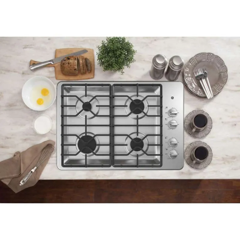 GE Appliances GE Cooktop 30" Gaz - JGP3030SLSS