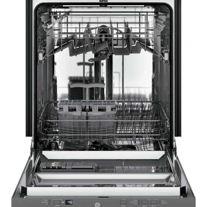 GE Appliances GE Dishwasher Built-In 24" 51dB - GDT225SSLSS