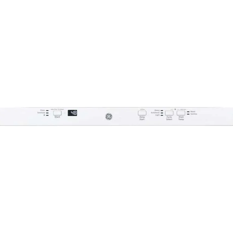 GE Appliances GE Dishwasher Built-In 24" 51dB - GDT225SGLWW