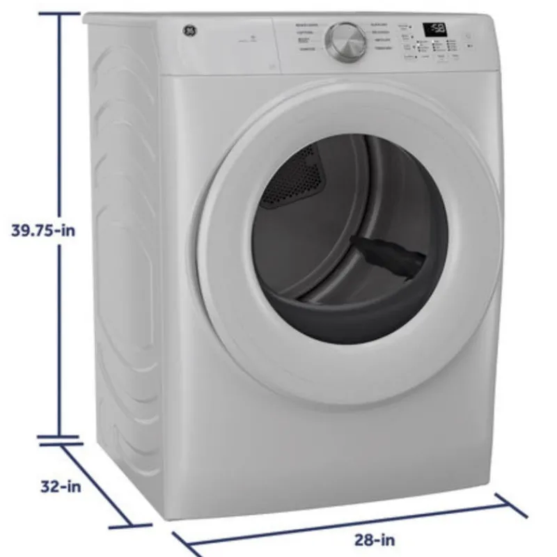 GE Appliances GE Dryer 28" - GFD35ESMYWW