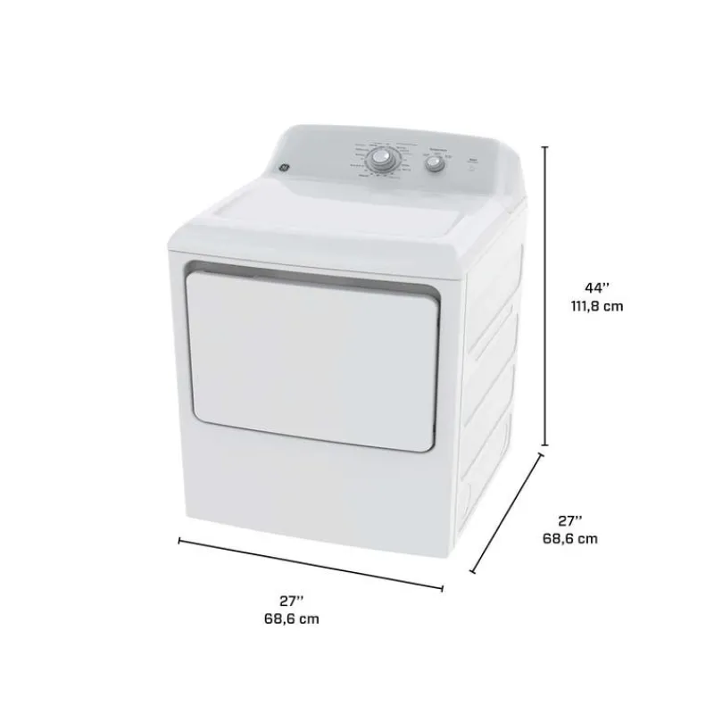 GE Appliances GE Dryer 27" - GTD32EBMPWW