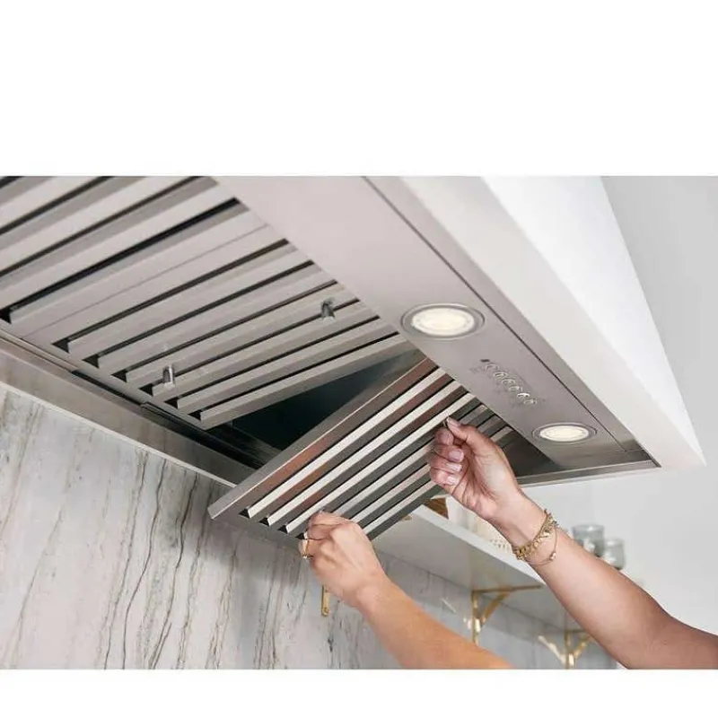 GE Appliances GE Hood Built-in 34.25" , 610 CFM - UVC9360SLSS