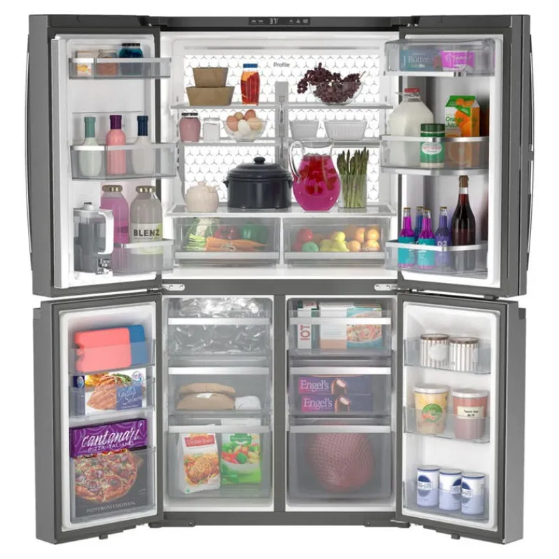 GE Profile 28,7 Cu Ft 36 In Refrigerator Bottom Freezer, French door - PAD28BYTFS