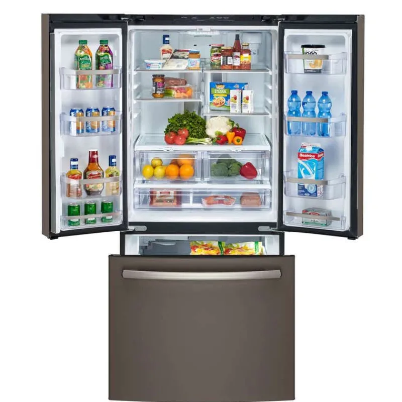 GE Profile 20.8 Cu Ft 30 In Refrigerator Bottom Freezer, French door - PNE21NMLKES