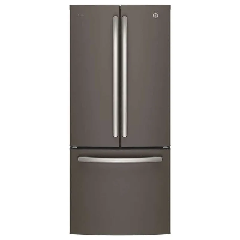 GE Profile 20.8 Cu Ft 30 In Refrigerator Bottom Freezer, French door - PNE21NMLKES