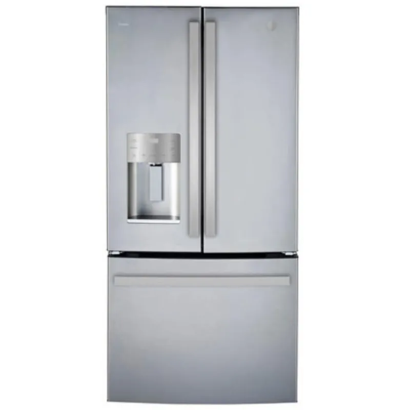 GE Profile 17,5 Cu Ft 33 In Refrigerator Bottom Freezer, French door - PYE18HYRCFS
