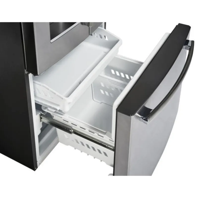 GE Profile 17,5 Cu Ft 33 In Refrigerator Bottom Freezer, French door - PYE18HYRCFS