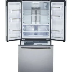 GE Profile 20,8 Cu Ft 30 In Refrigerator Bottom Freezer, French door - PNE21NYRKFS