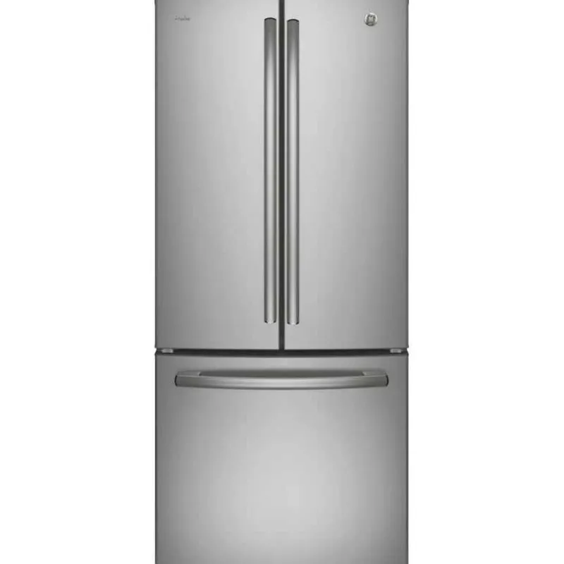 GE Profile 20,8 Cu Ft 30 In Refrigerator Bottom Freezer, French door - PNE21NYRKFS