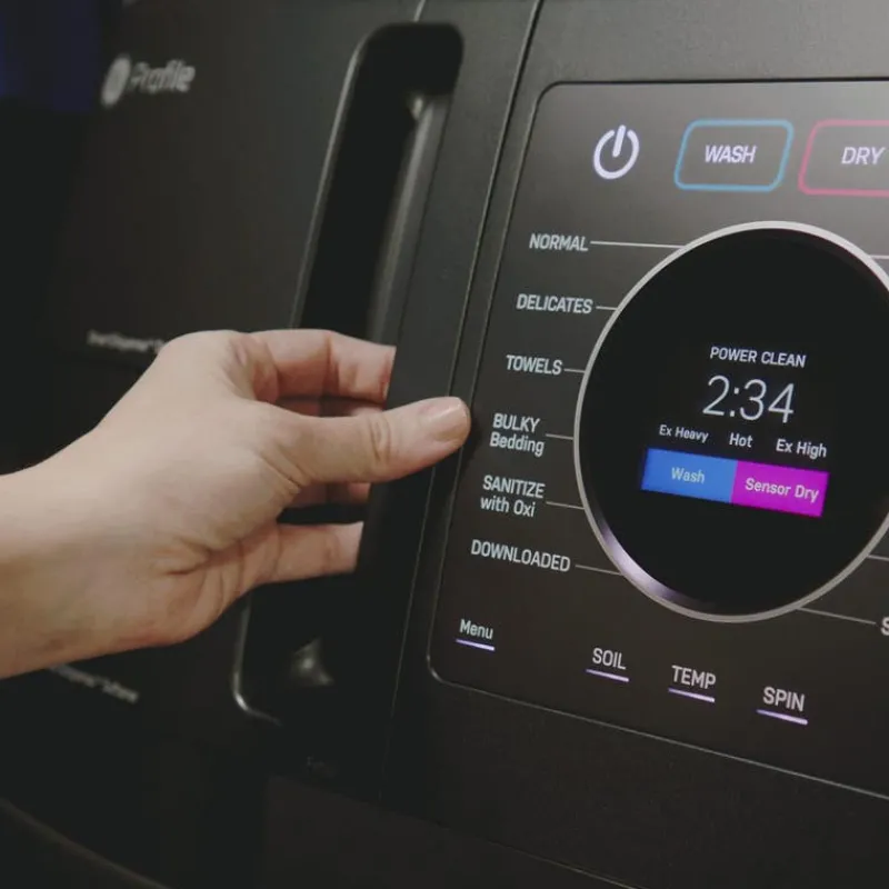 GE Profile 2 in 1 Dryer Washer, , 28", Front-Load - PFQ97HSPVDS